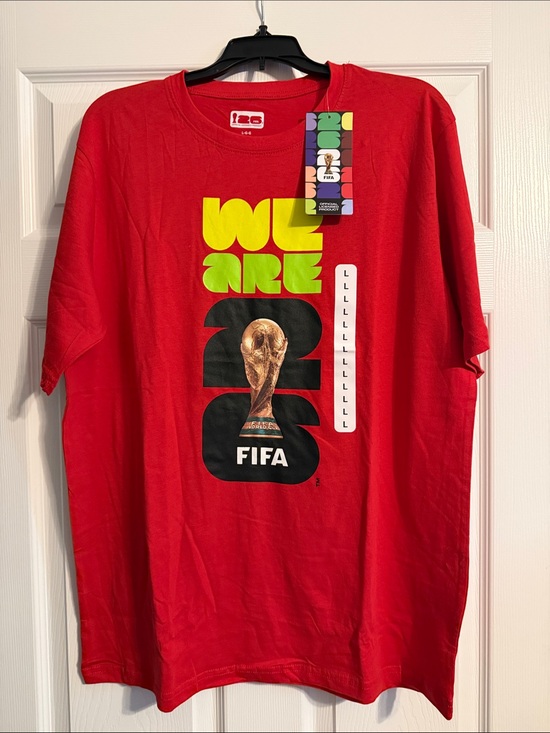 Fifa Other - FIFA Men’s Red Graphic Short Sleeve Tee